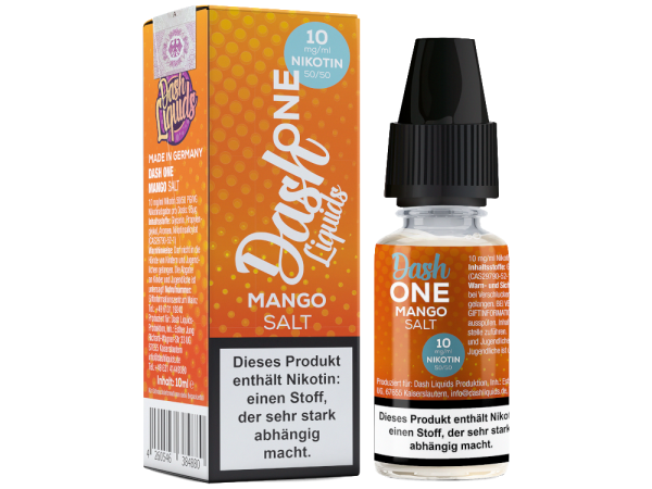 Dash Liquids - One - Mango - Nikotinsalz Liquid