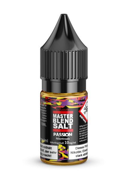 Masterblend Salt - Passion 10ml Nikotinsalz Liquid