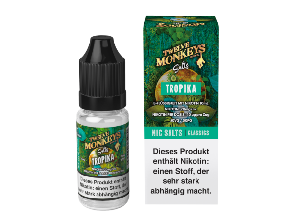 Twelve Monkeys - Tropika - Nikotinsalz Liquid 20 mg/ml