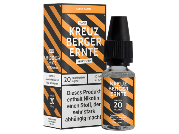 Tante Dampf - Kreuzberger Ernte Remastered - Nikotinsalz Liquid 20 mg/ml