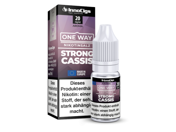 InnoCigs - One Way - Cassis - Nikotinsalz Liquid