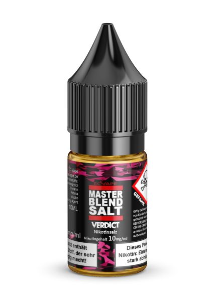 Masterblend Salt - Verdict 10ml Nikotinsalz Liquid