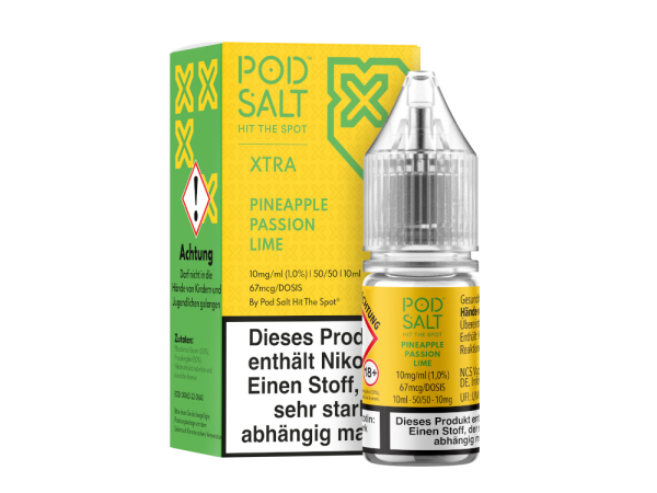 Pod Salt X - Nikotinsalz Liquid - Pineapple Passion Lime