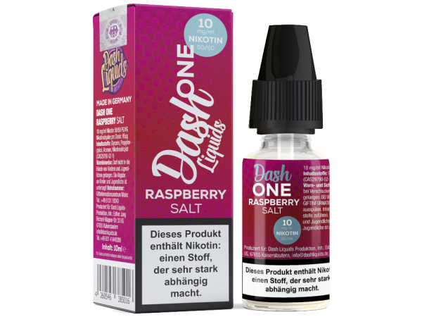 Dash Liquids - One - Raspberry - Nikotinsalz Liquid