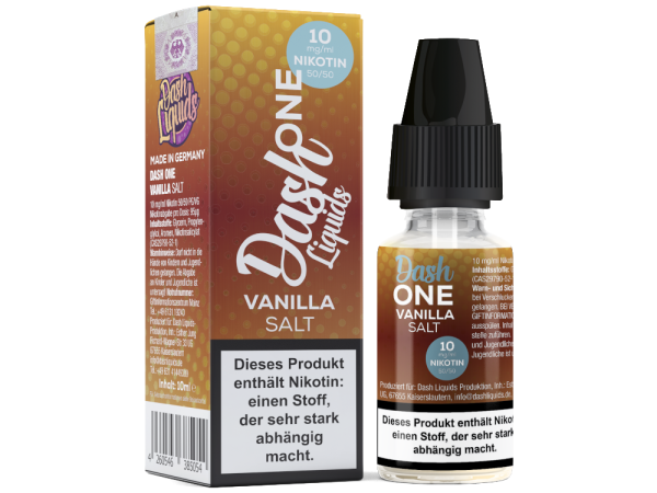 Dash Liquids - One - Vanilla - Nikotinsalz Liquid