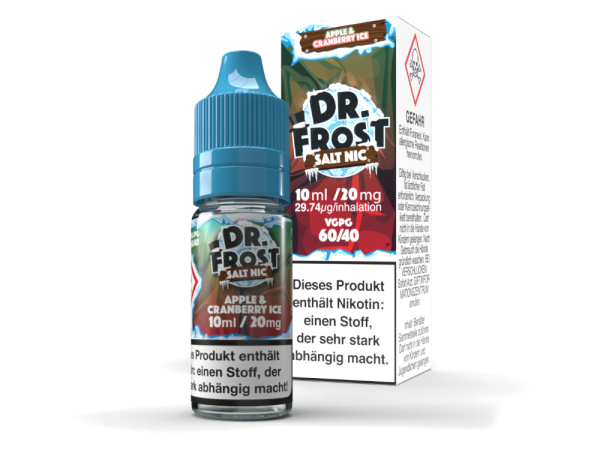 Dr. Frost - Ice Cold - Apple Cranberry - Nikotinsalz Liquid 20mg/ml